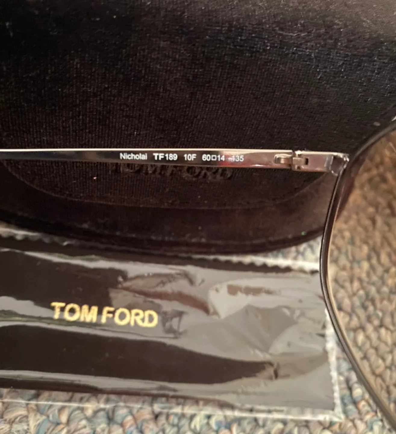 Tom Ford Nicholai TF189 Aviator Sunglasses image indicator(3)