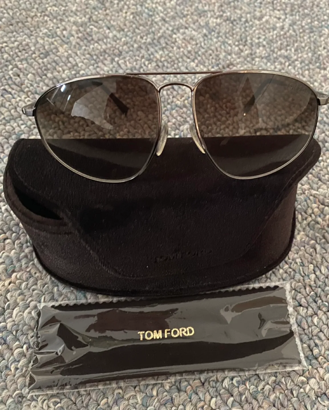 Tom Ford Nicholai TF189 Aviator Sunglasses image indicator(2)
