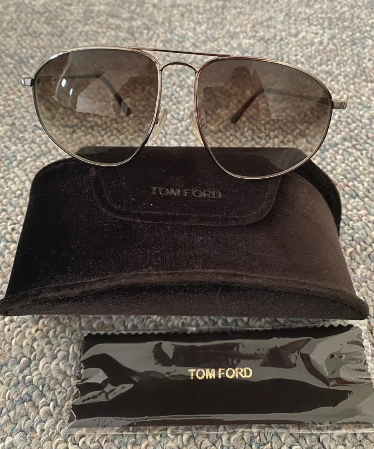 Tom Ford Nicholai TF189 Aviator Sunglasses image indicator(4)