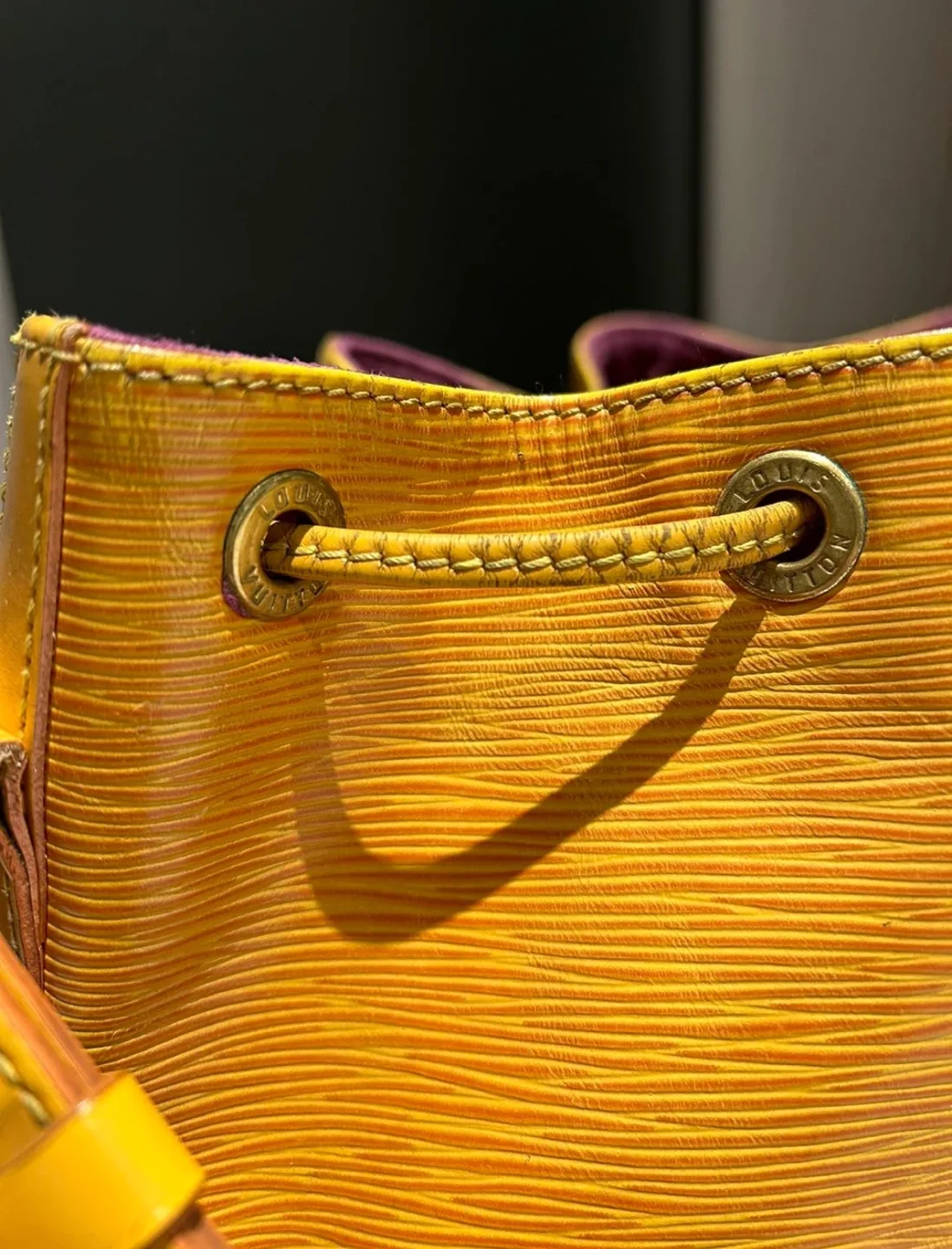 Louis Vuitton Epi Leather Bucket Bag image indicator(7)