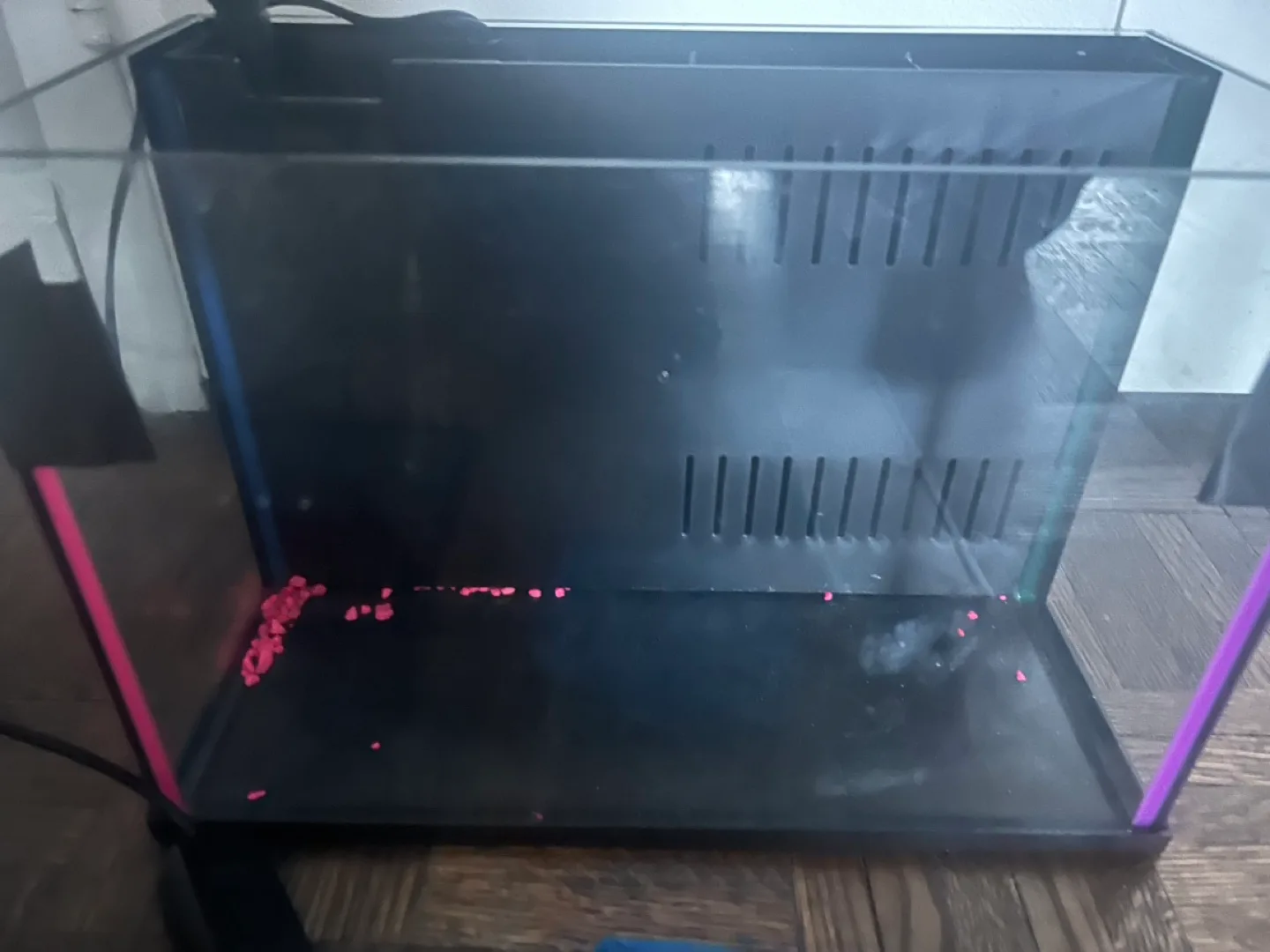 Small Fish Tank with Filter and Accessories image indicator(3)