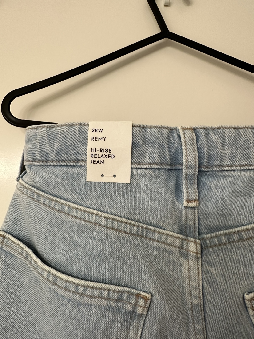 Denim Forum Remy Hi-Rise Relaxed Jeans - Size 28W - photo 3