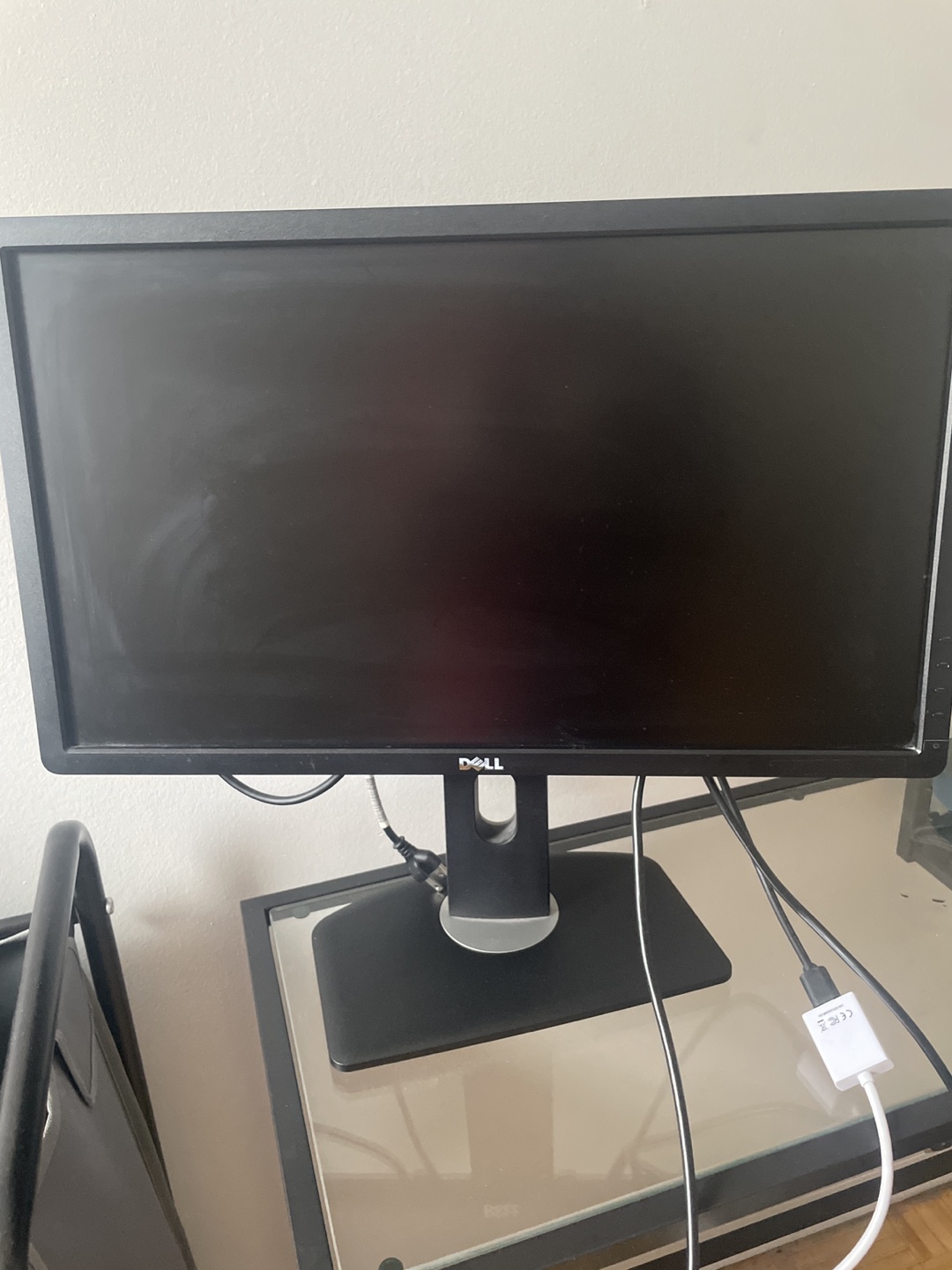 Dell 23 inch LCD Monitor (Oct 2011 VGA slot) + VGA to HDMI cable - photo 2
