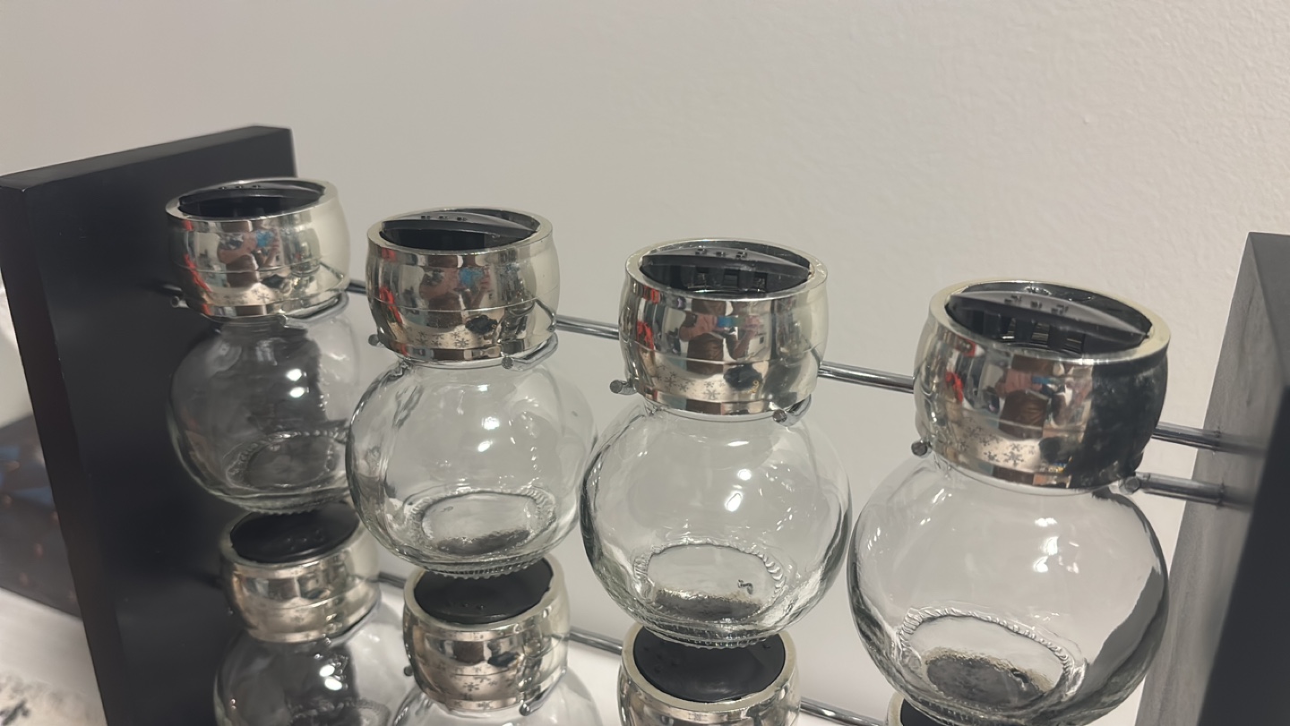 Twelve-Jar Glass Spice Rack Organizer - photo 2