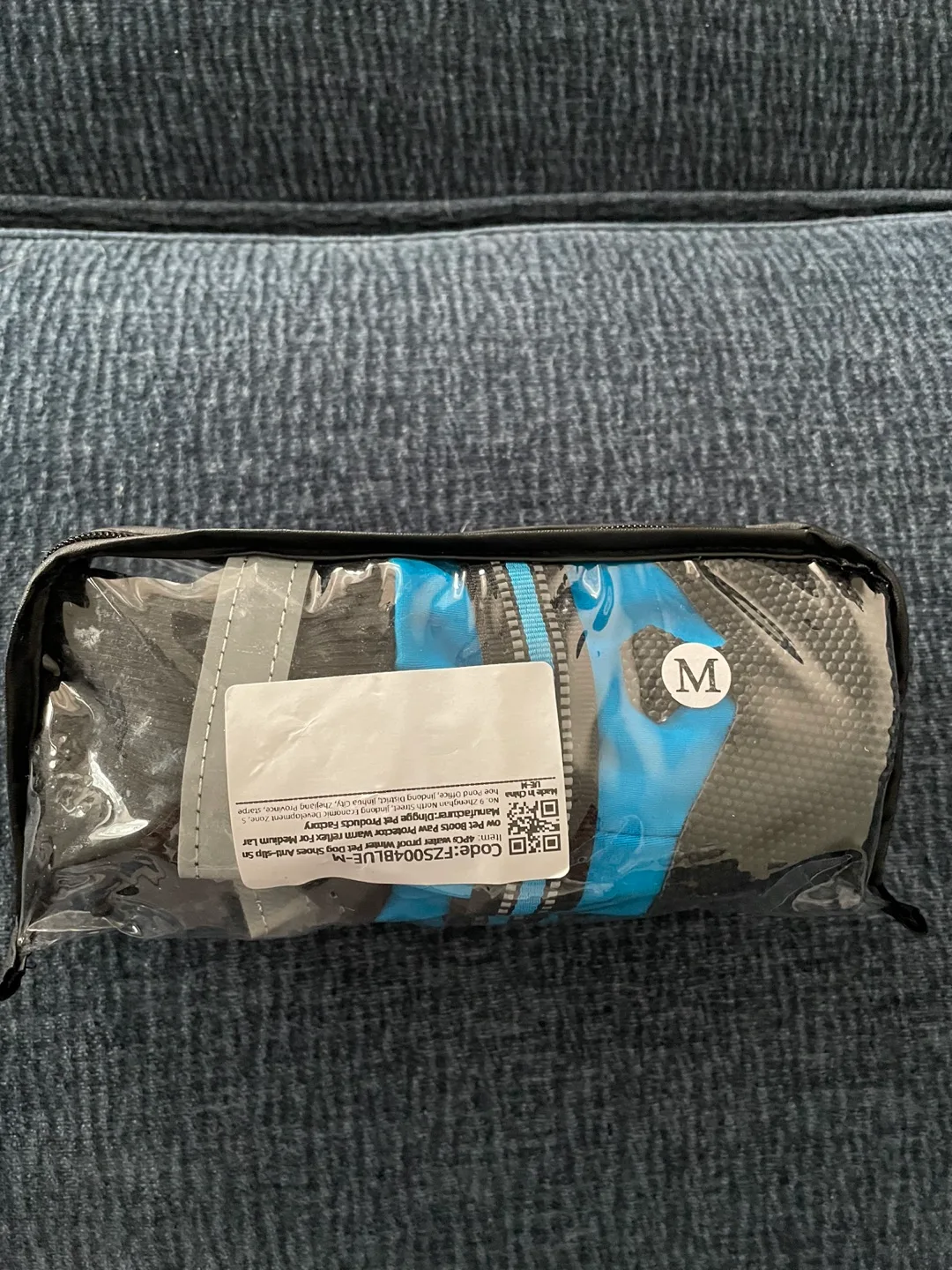 Dog Boots Size Medium, Blue image indicator(3)