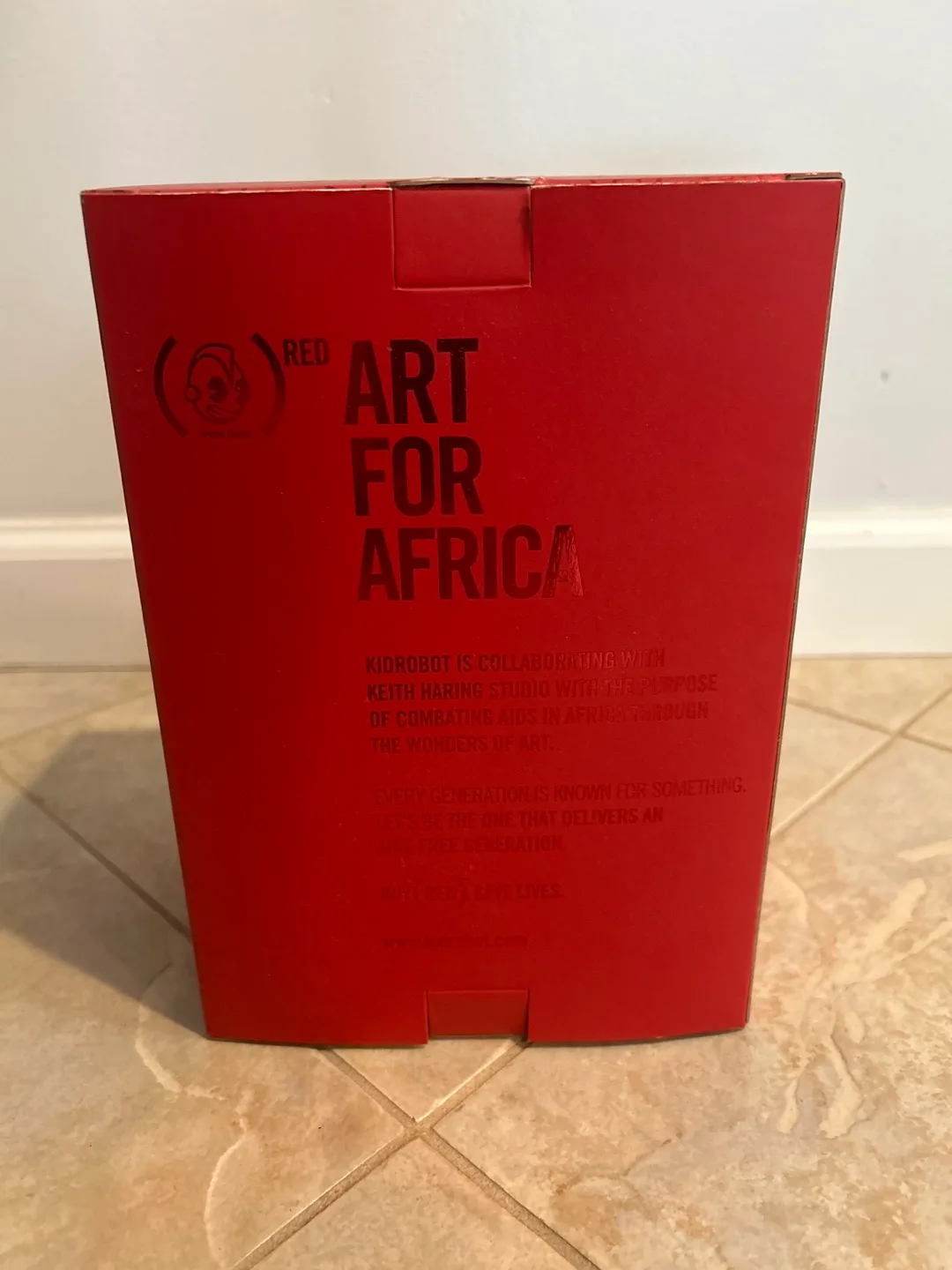 Kidrobot x Keith Haring (PRODUCT)RED Special Edition Figure image indicator(2)