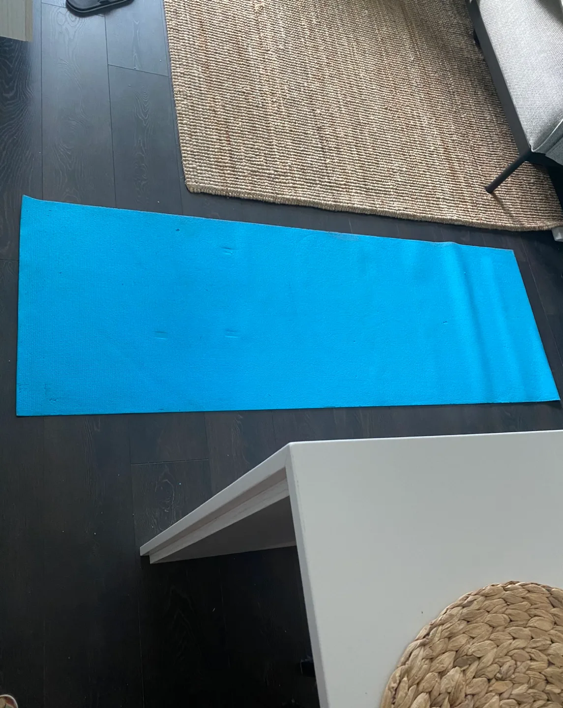 Blue Yoga Mat image indicator(2)
