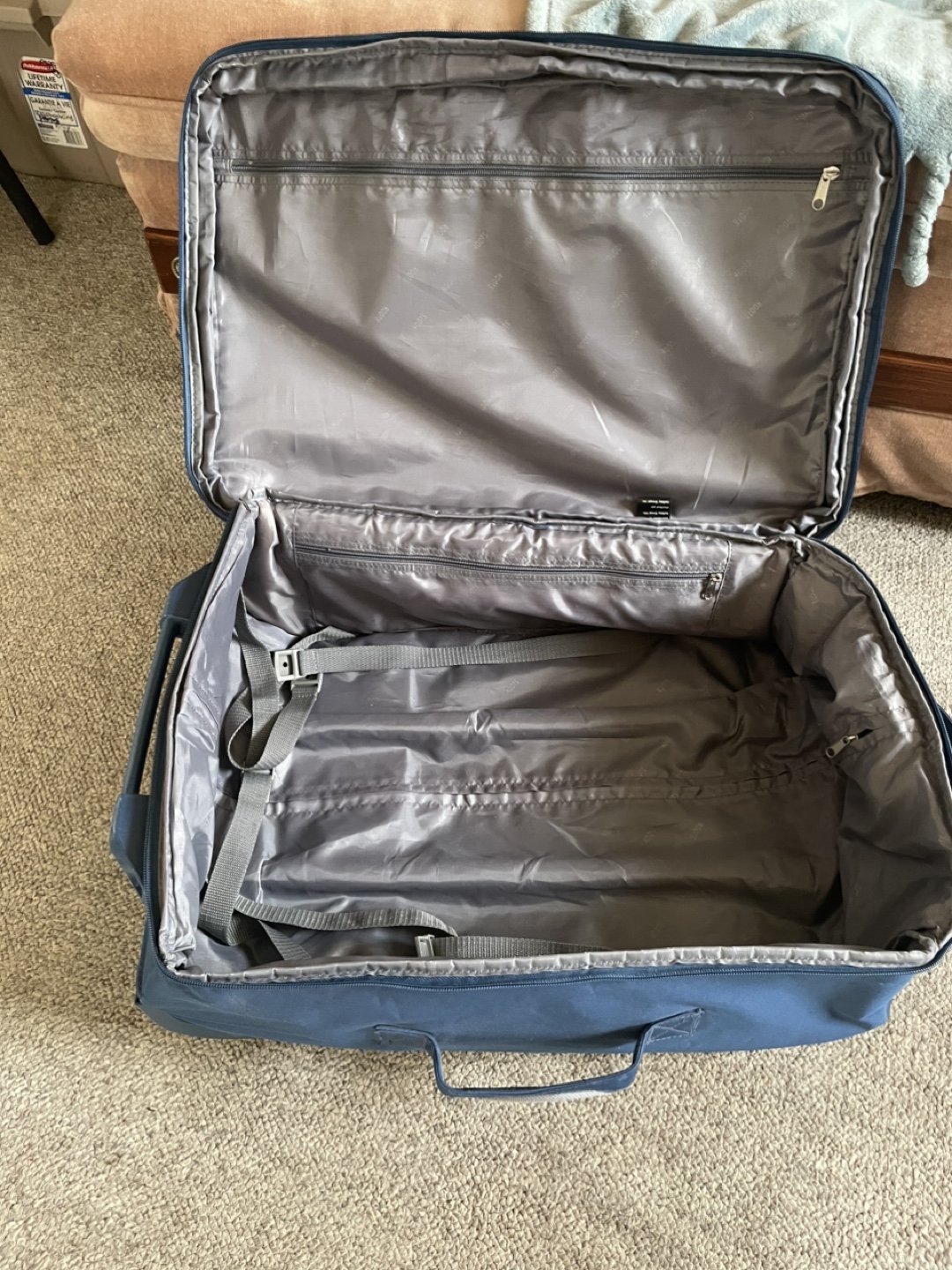 Roots Large Rolling Suitcase - Blue - photo 2