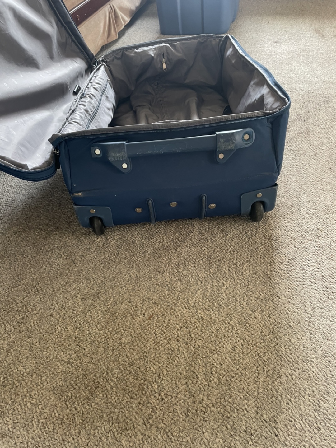 Roots Large Rolling Suitcase - Blue - photo 5