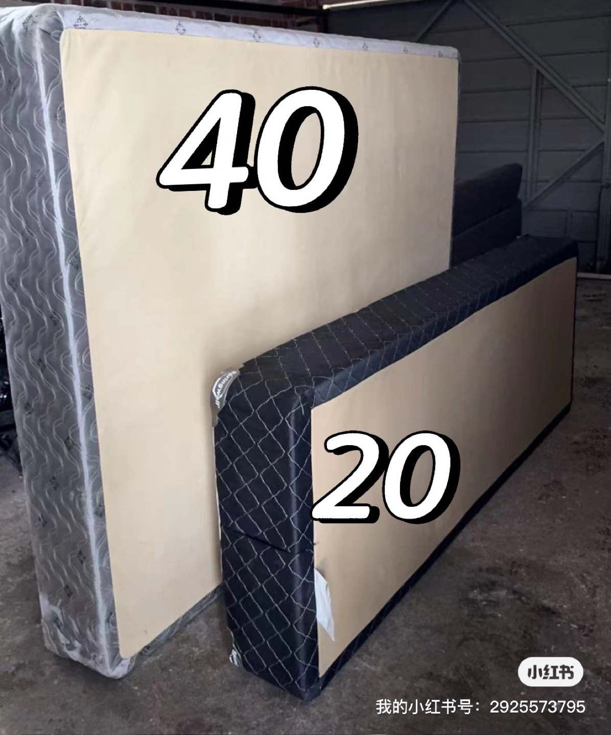 Box Spring- Queen Size and single size