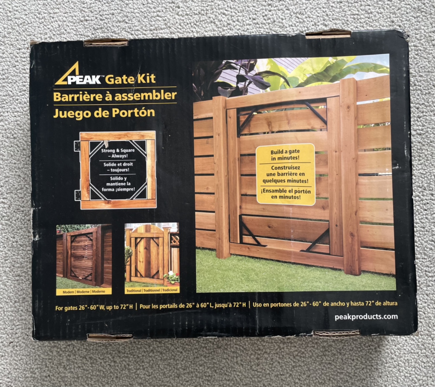 PEAK Gate Kit - New in Box