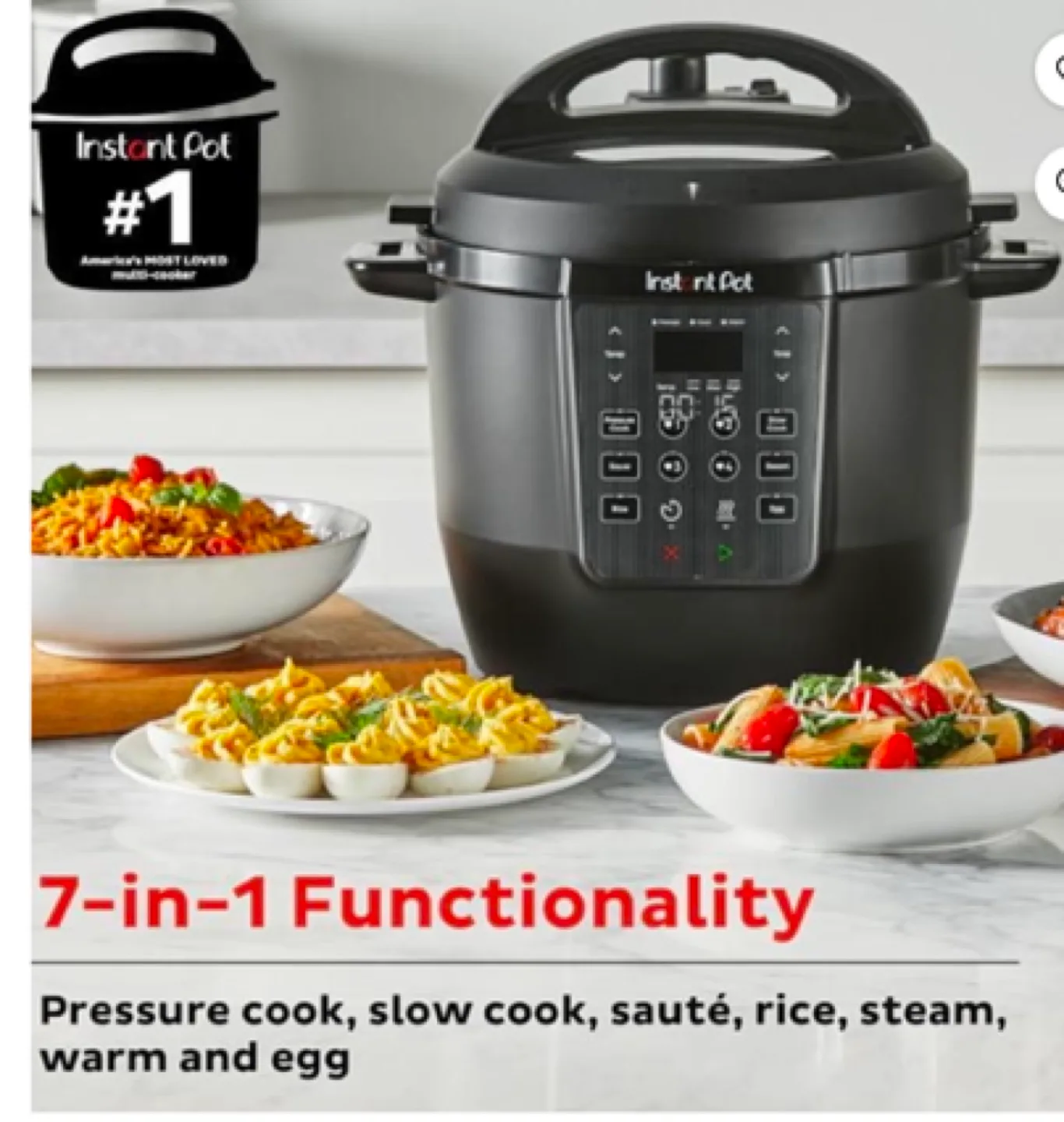Instant Pot Duo Rio 6-Quart 7-in-1 Multi-Cooker image indicator(2)
