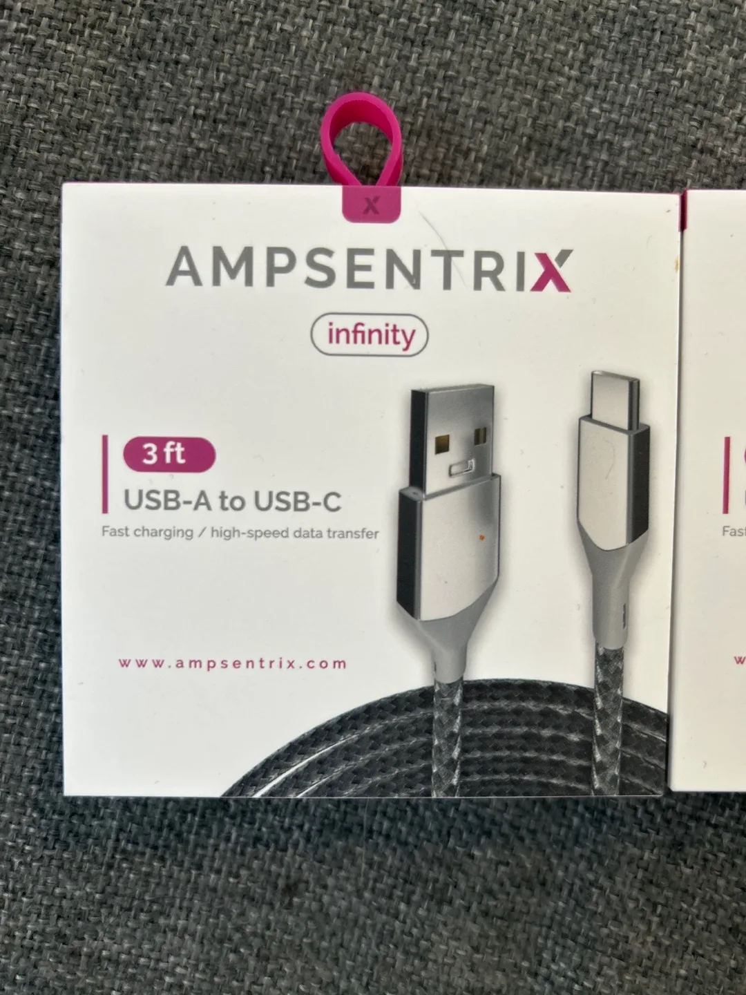 USB-A to USB-C 3 ft cord image indicator(2)