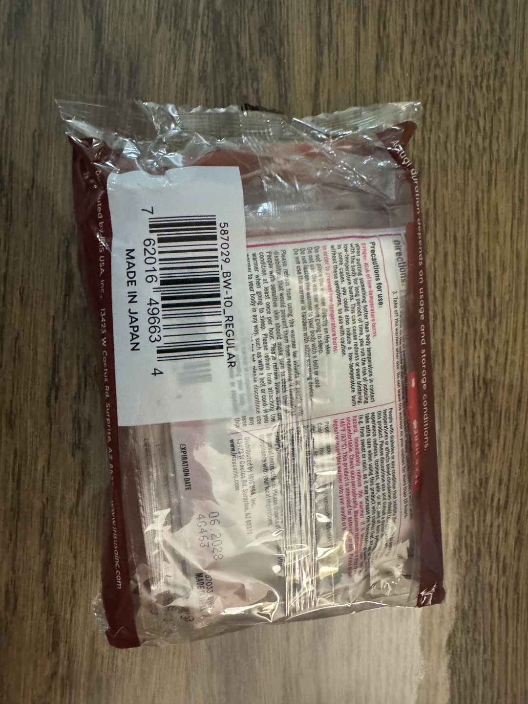 5 Packs of RK Adhesive Body Warmers (50 total) - photo 3