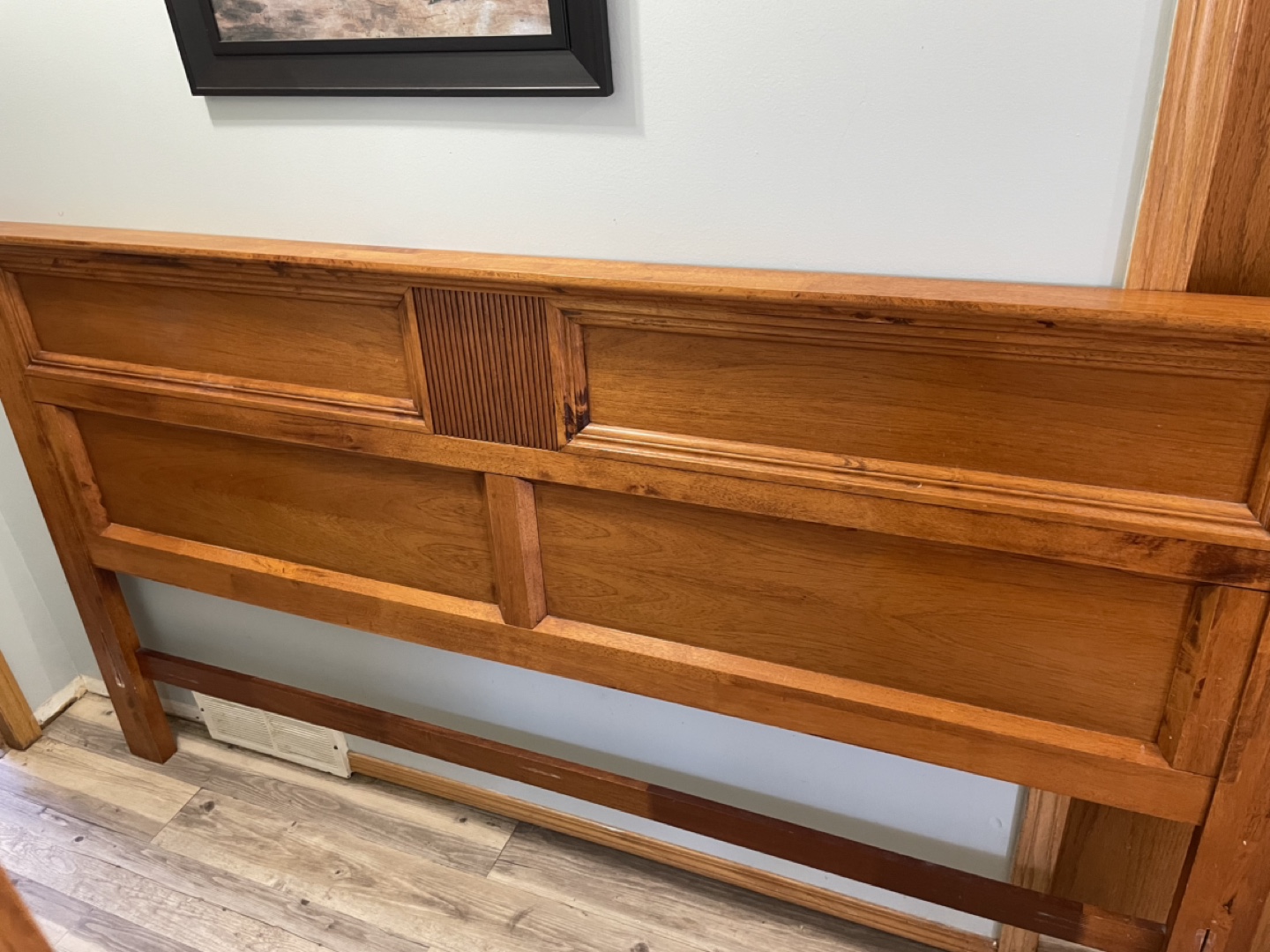 King Headboard - Solid Wood (Danish Oak)