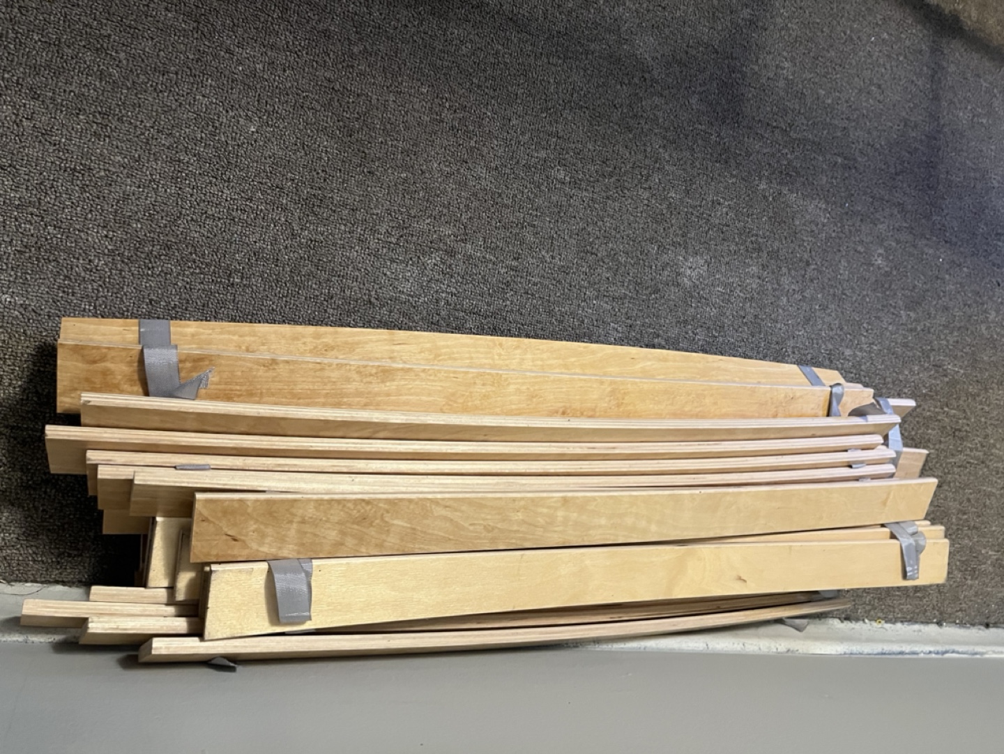 Wooden Slatted Kit for Bed Frame queen - photo 3