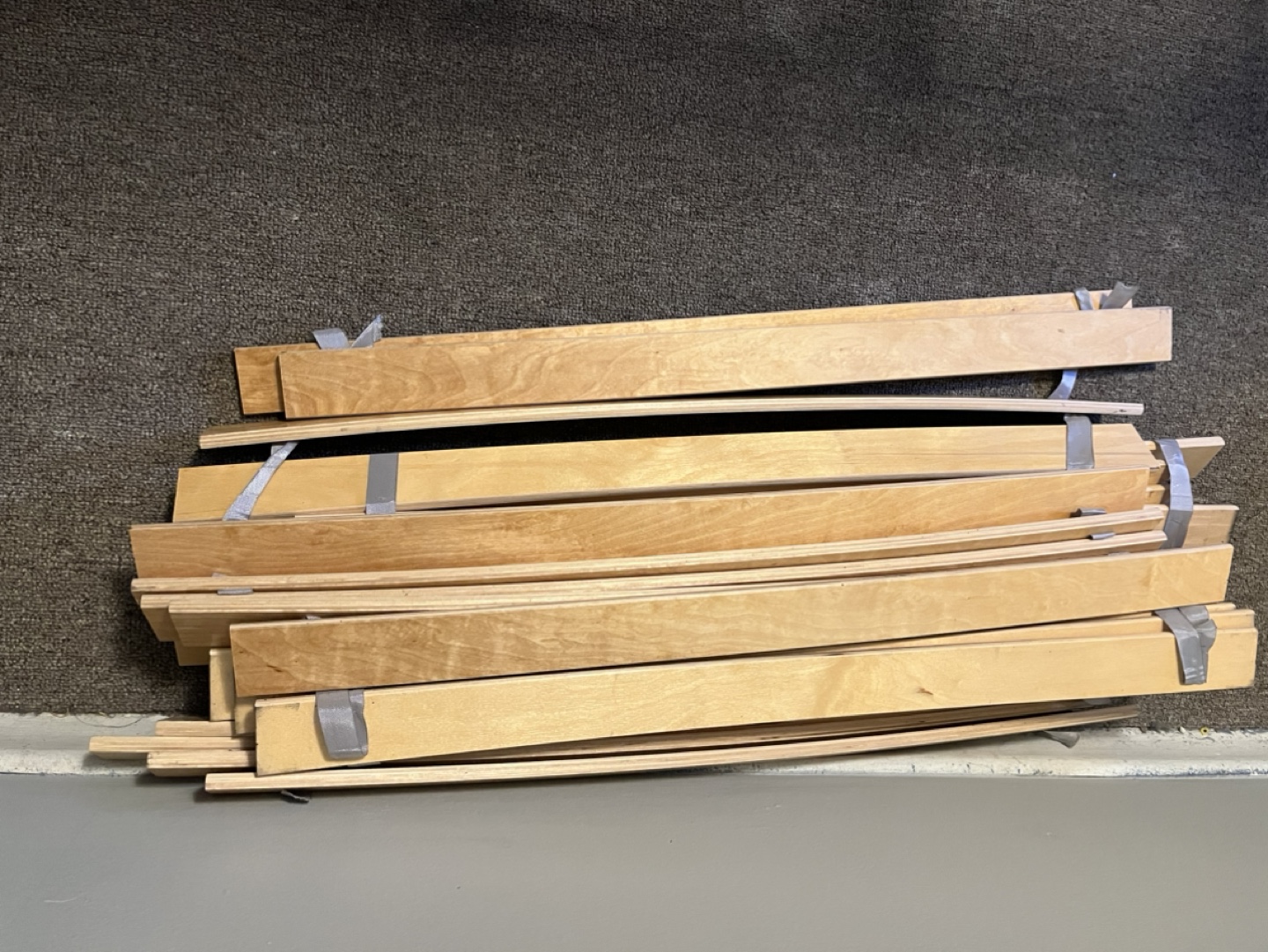 Wooden Slatted Kit for Bed Frame queen