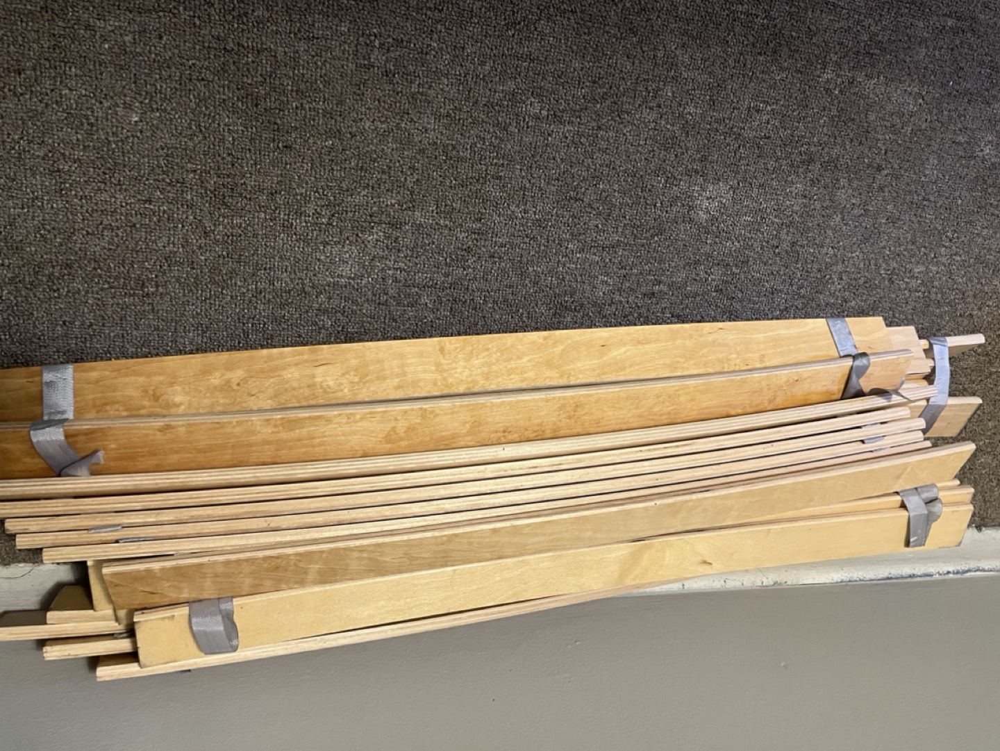 Wooden Slatted Kit for Bed Frame queen - photo 2