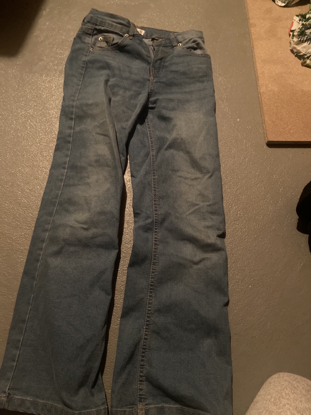 Girls' Size 10 Blue Flare Jeans