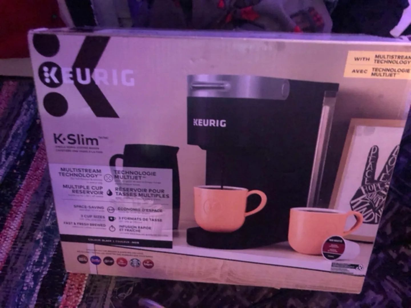 New Keurig K-Slim Coffee Maker - Black image indicator(2)