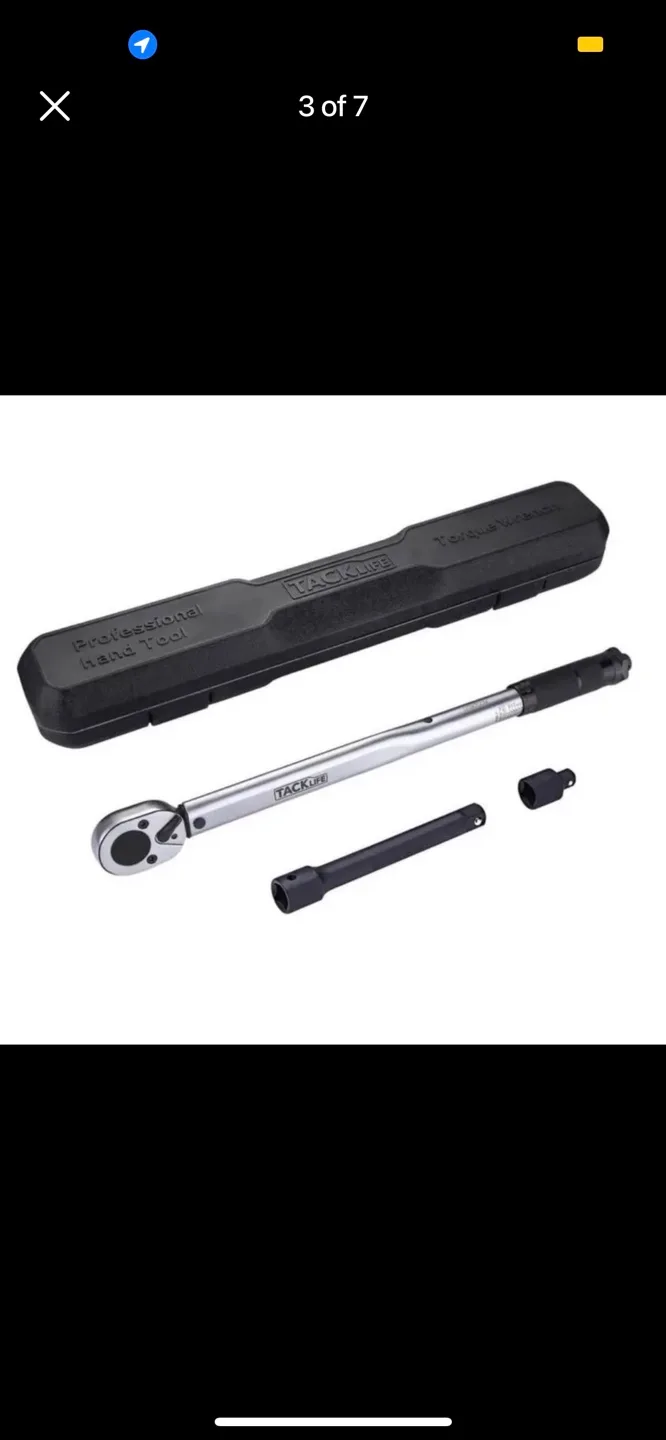 Tacklife Torque Wrench Set with Case 3/8” image indicator(3)