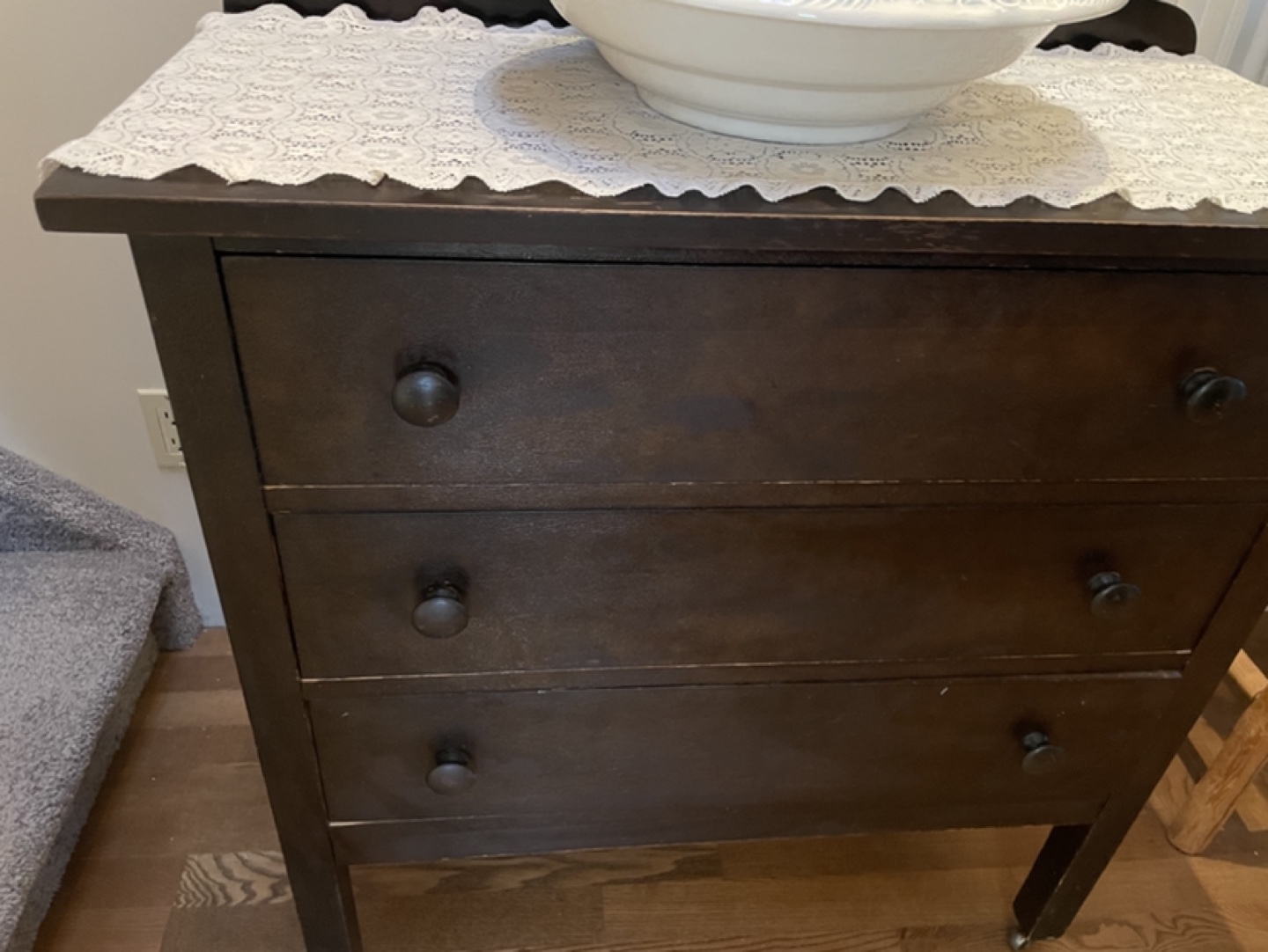 Antique Dresser with Mirror - photo 2