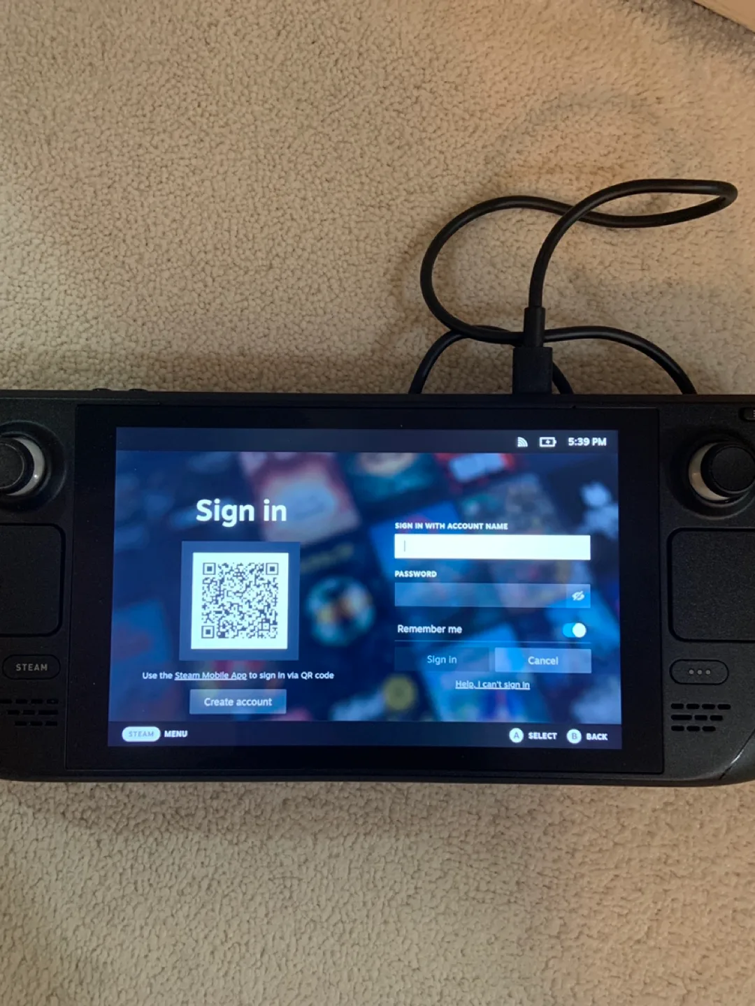 Steam Deck 512GB - New image indicator(8)