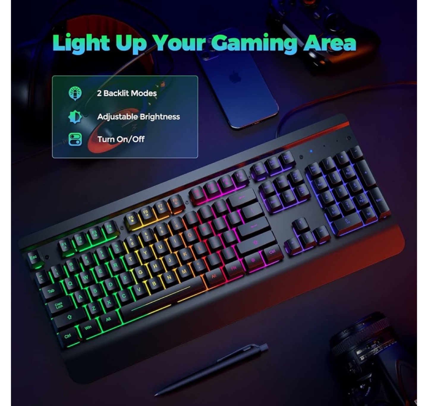Wired Mechanical Keyboard - photo 3
