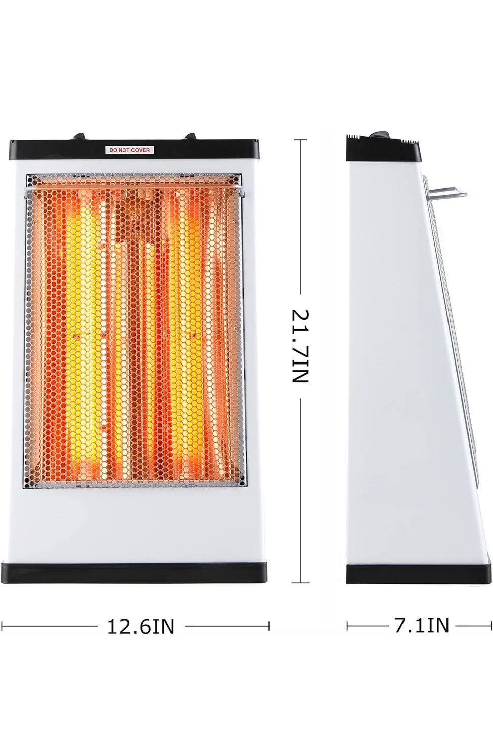 Electric Radiant Heater, Quartz Tube Heater ,1500w image indicator(5)