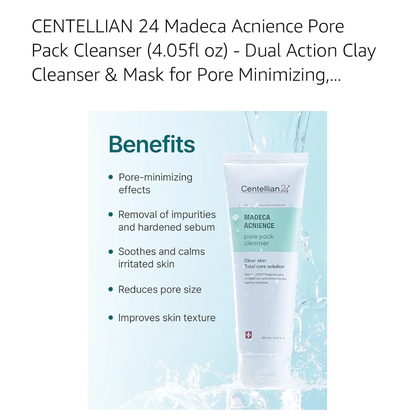 Centellian 24 Madeca Acnience Pore Pack Cleanser Set image indicator(3)