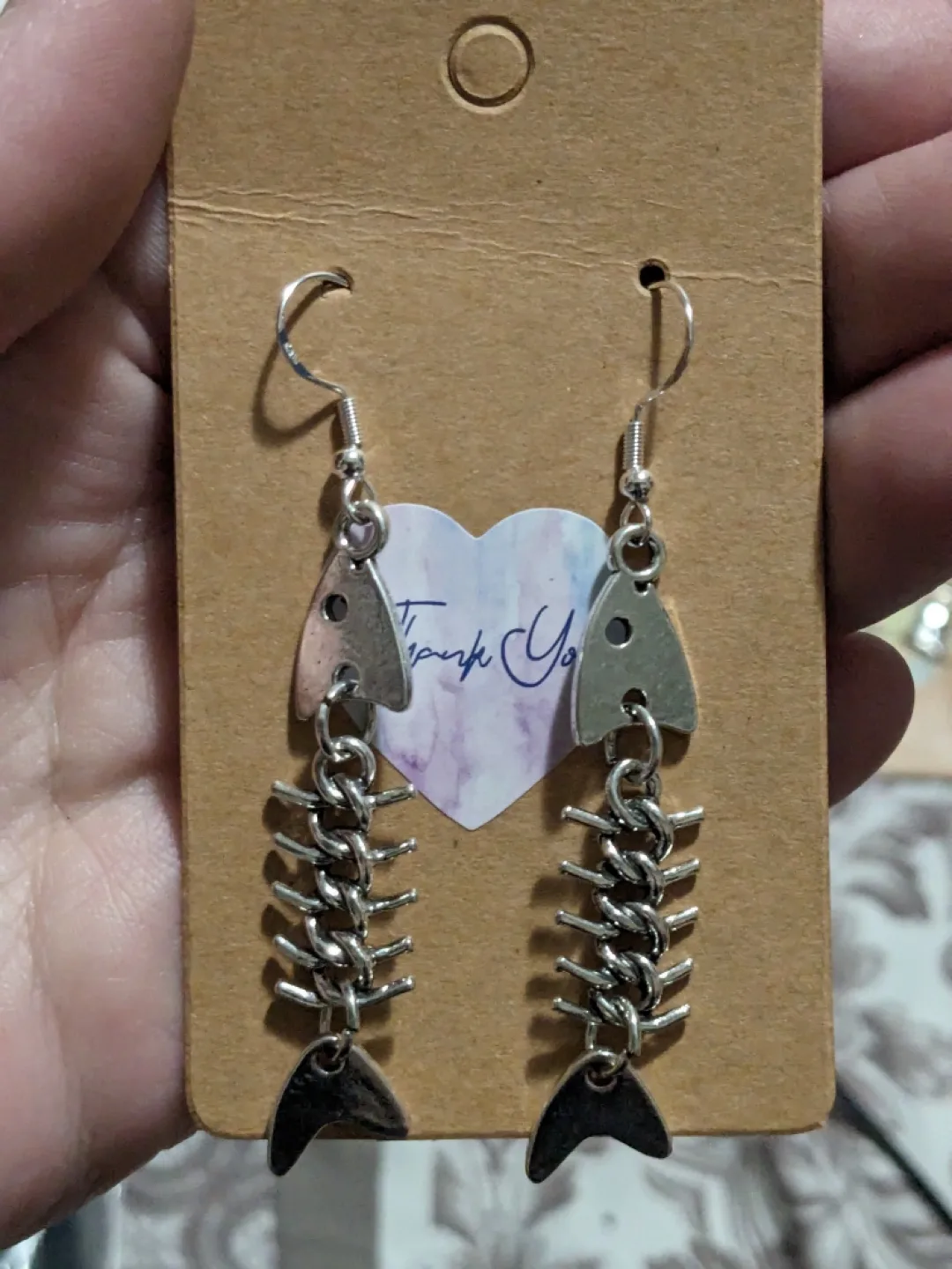 Handmade hemp necklaces and earrings image indicator(6)