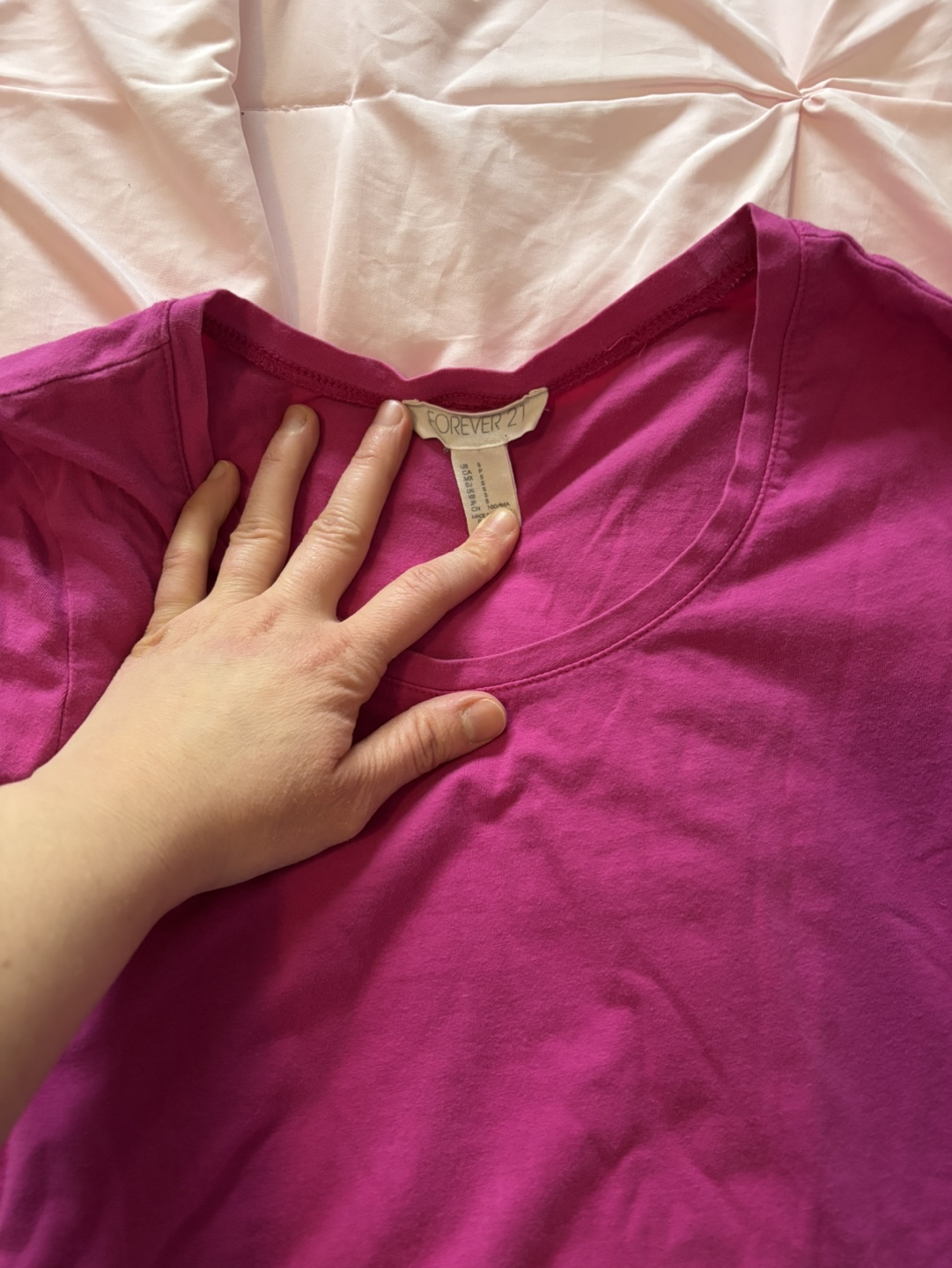 Pink crewneck from Forever 21