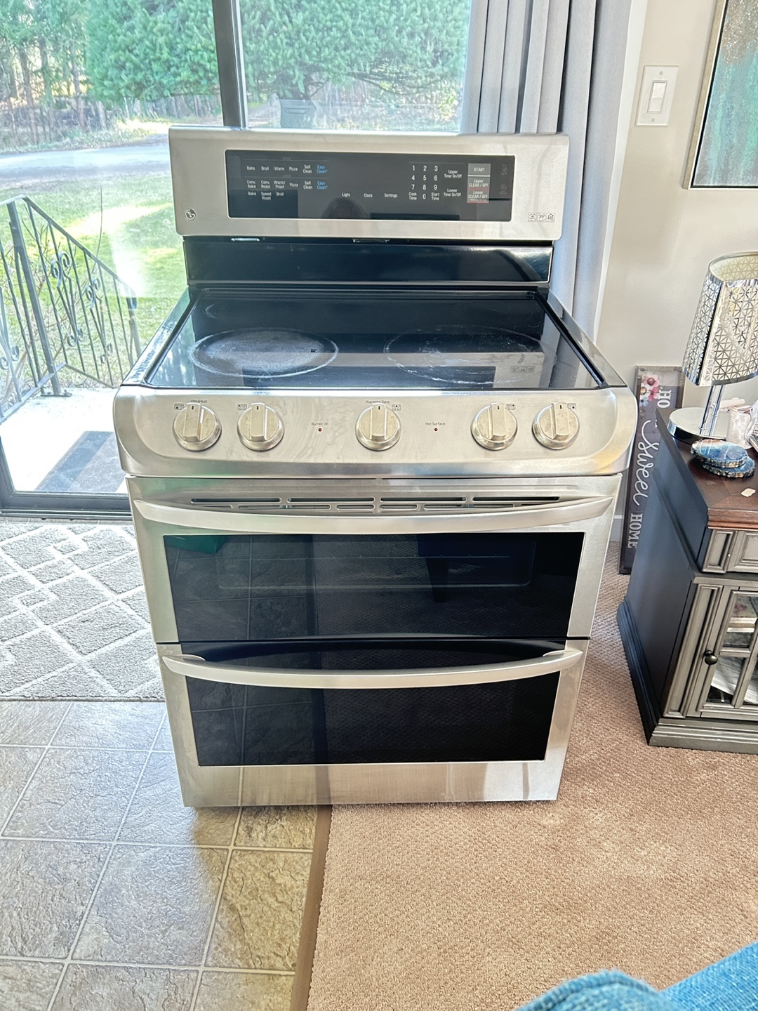 LG Double Oven Electric Range - Stainless Steel - photo 3