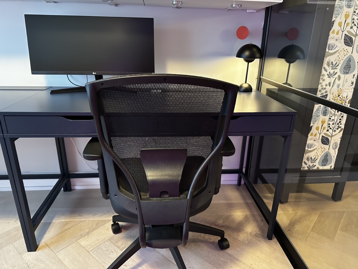 IKEA Alex Desk, Blue/teal colour, 52" - photo 4