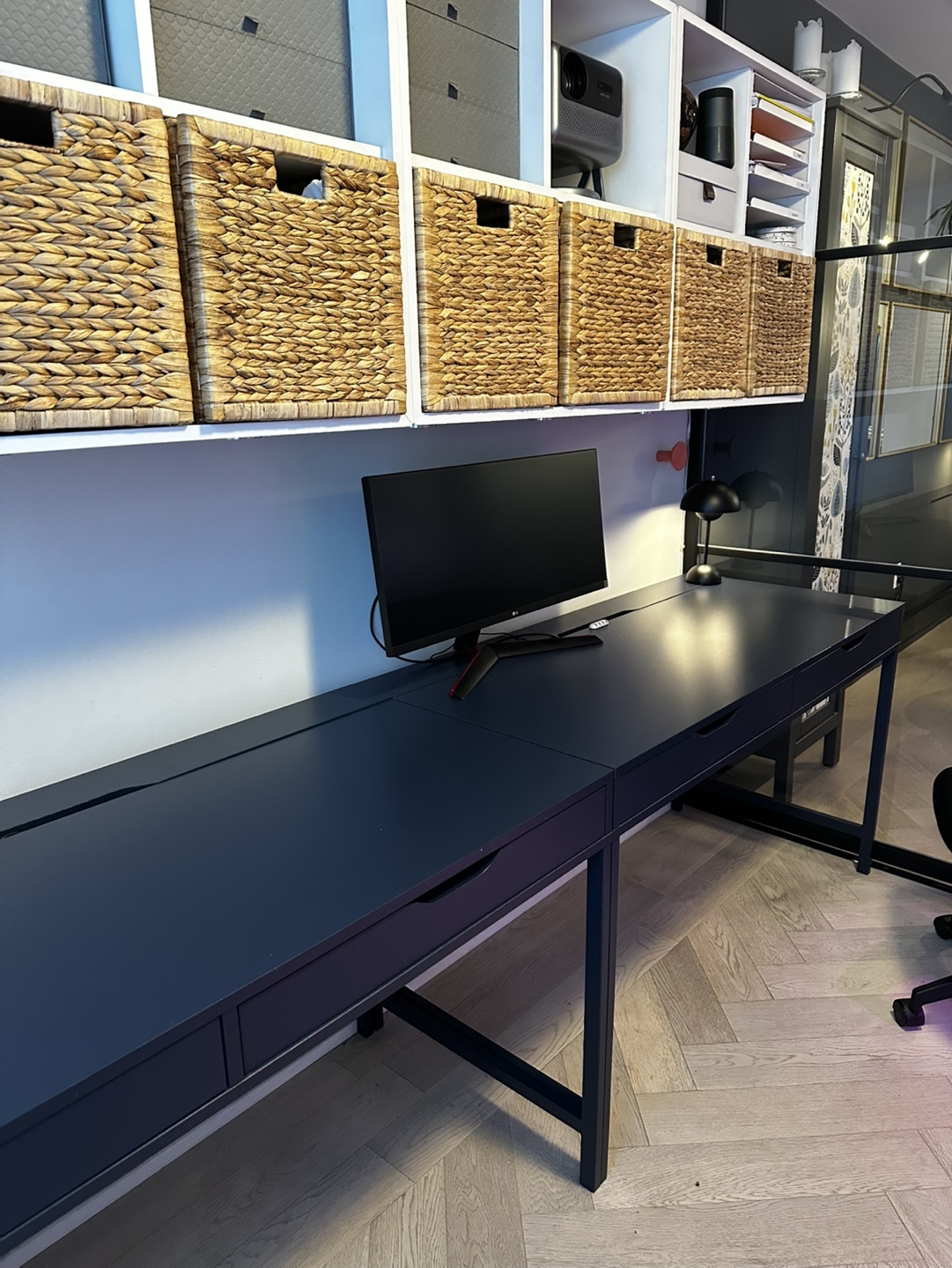 IKEA Alex Desk, Blue/teal colour, 52" - photo 5