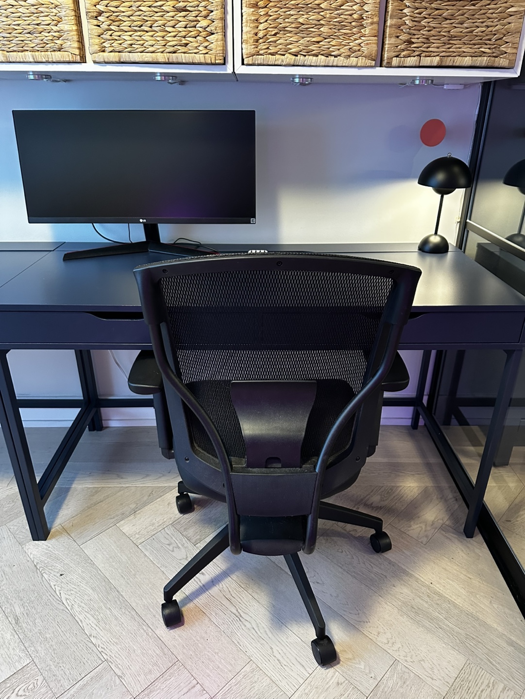IKEA Alex Desk, Blue/teal colour, 52" - photo 3