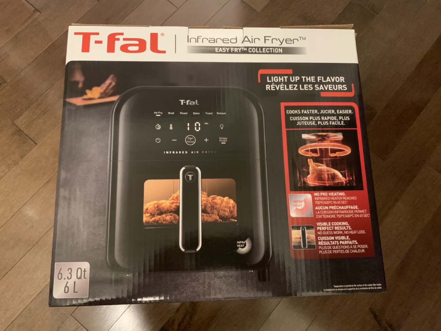 T-fal Infrared Air Fryer - 6.3 Qt