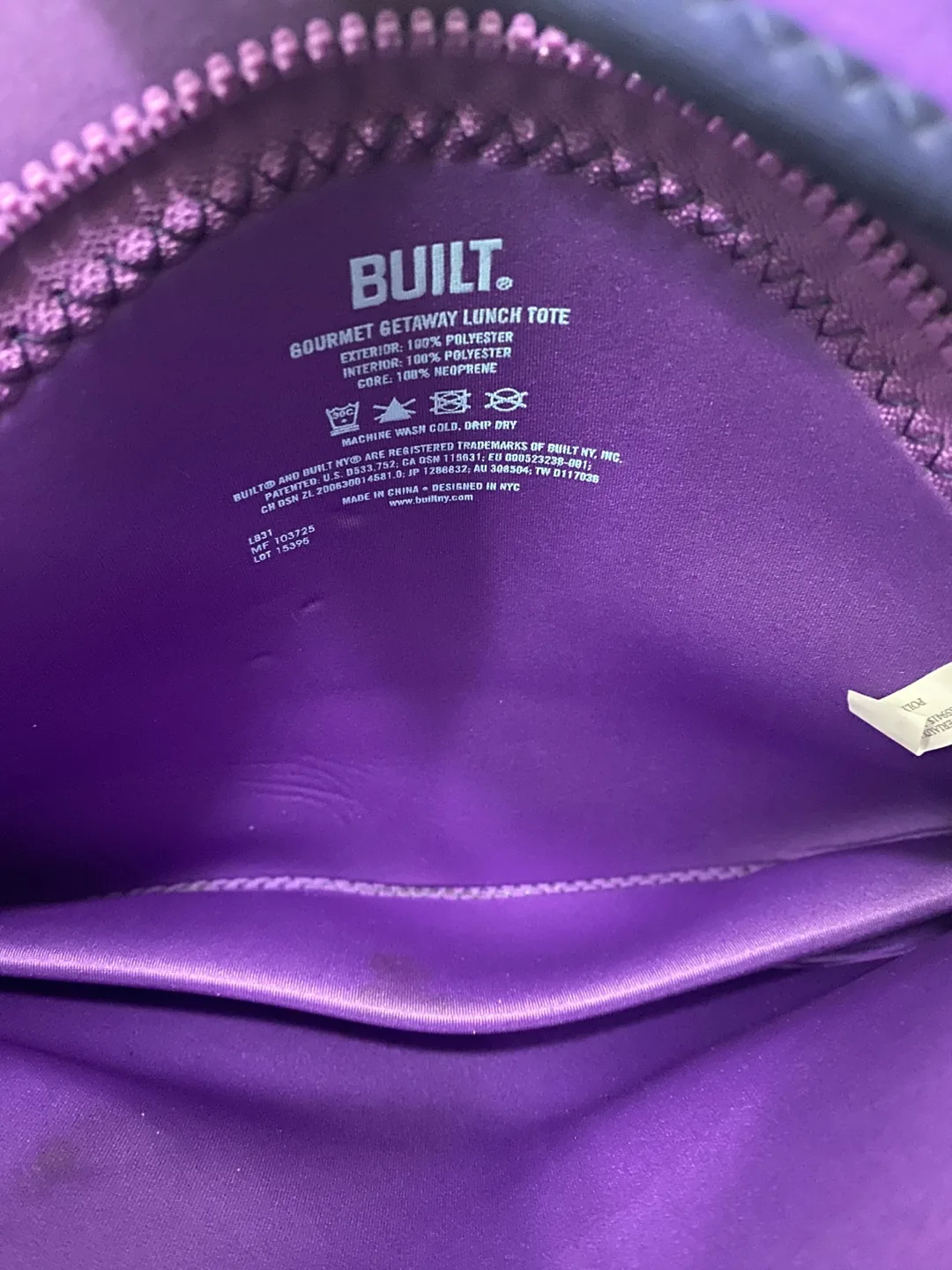 BUILT Gourmet Getaway Lunch Tote - Polka Dot image indicator(2)