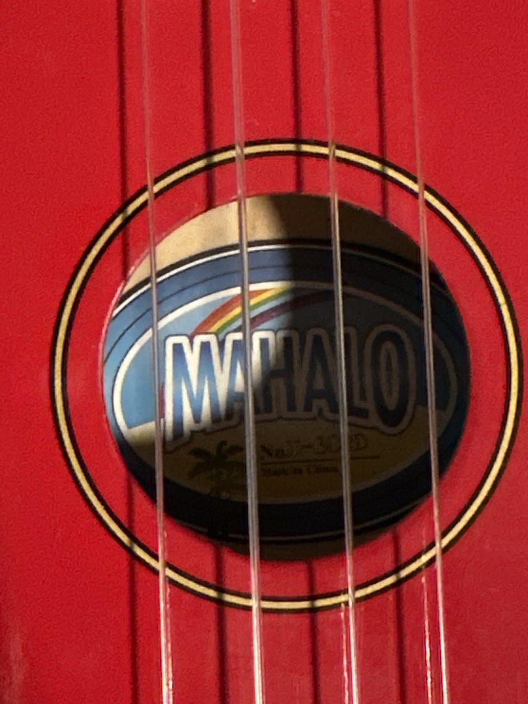Mahalo Ukulele - Red Soprano Ukulele with Gig Bag - photo 2