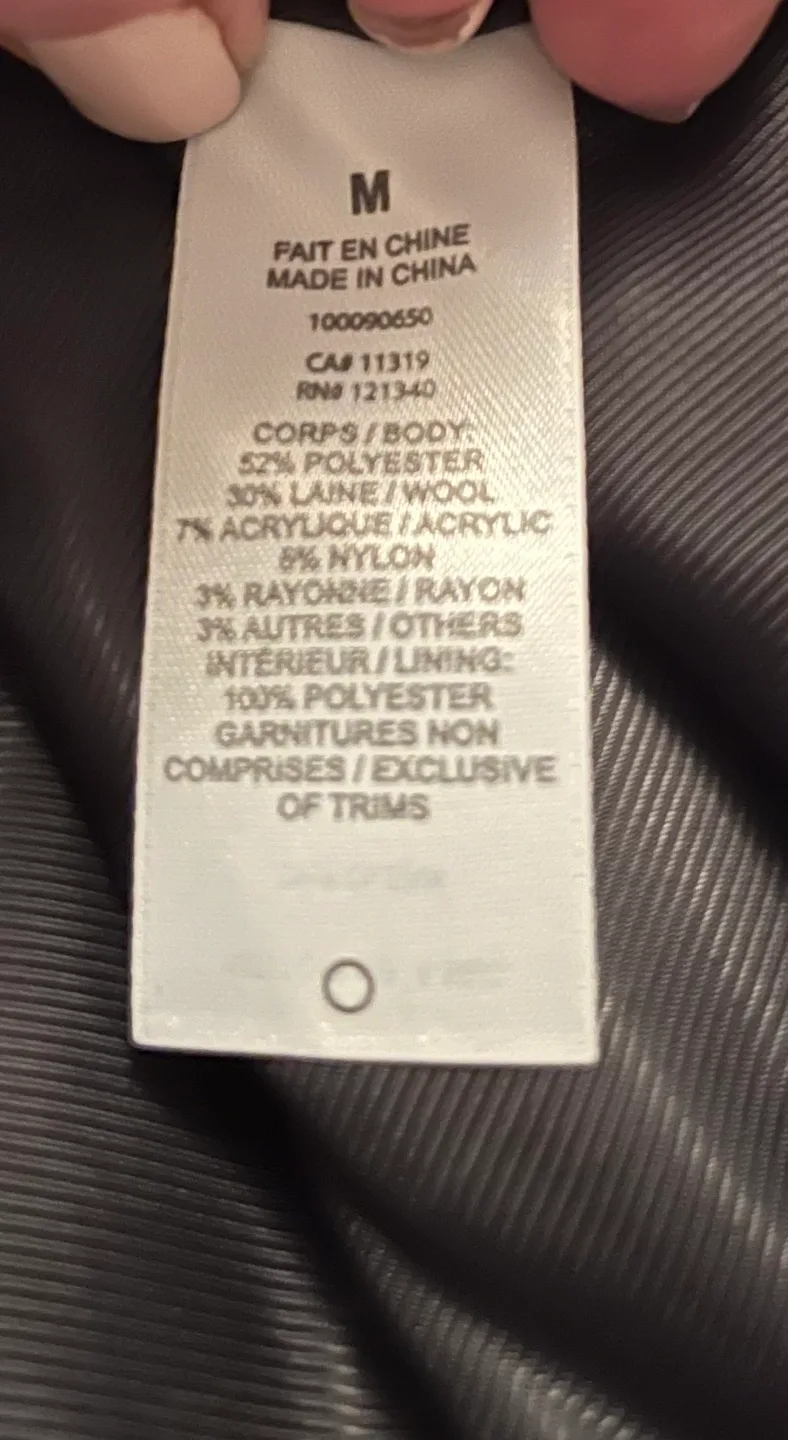 Dynamite Double-Breasted Longline Coat - Size Medium image indicator(3)