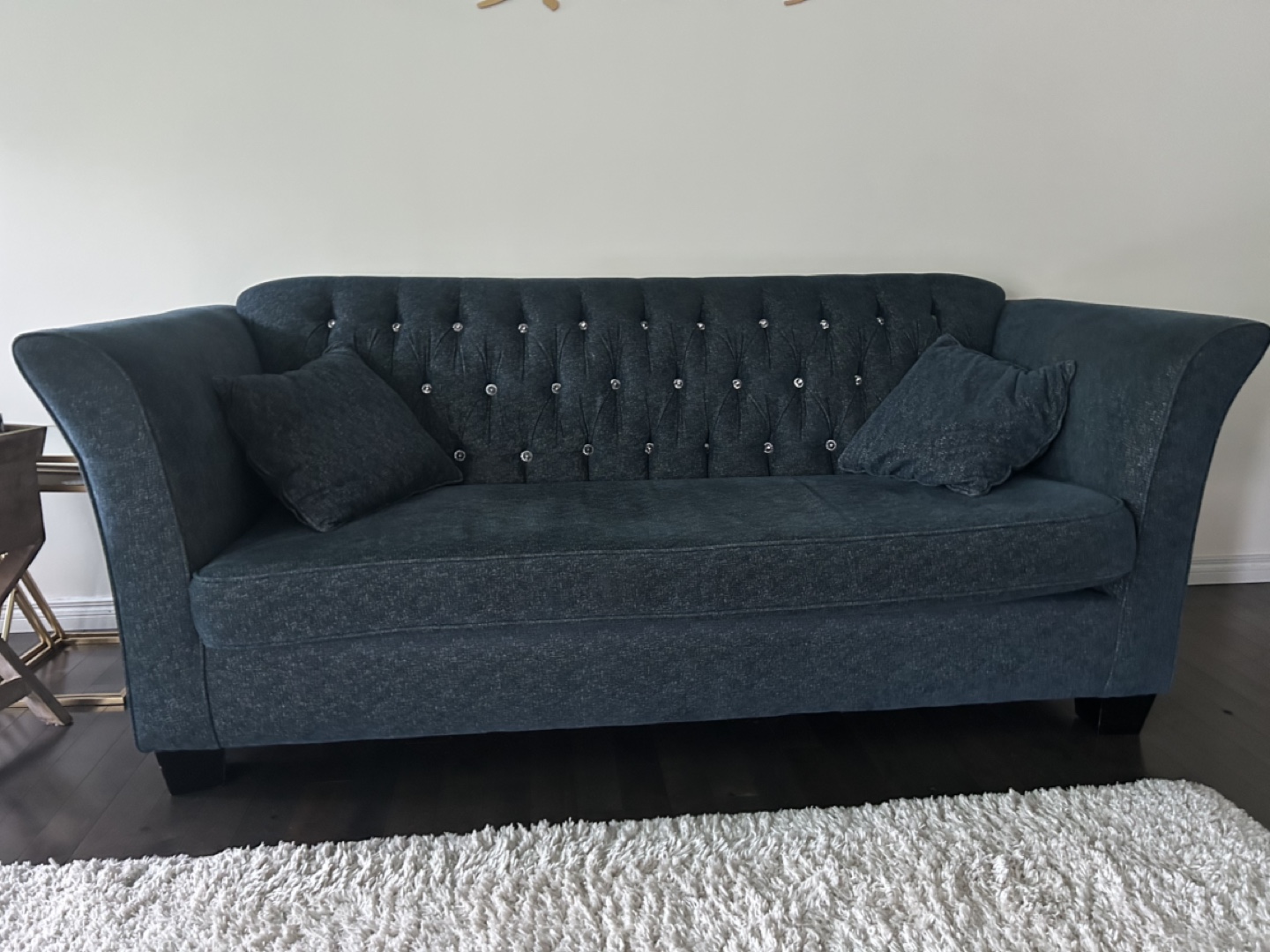 Dark Navy & Grey Couches - photo 3
