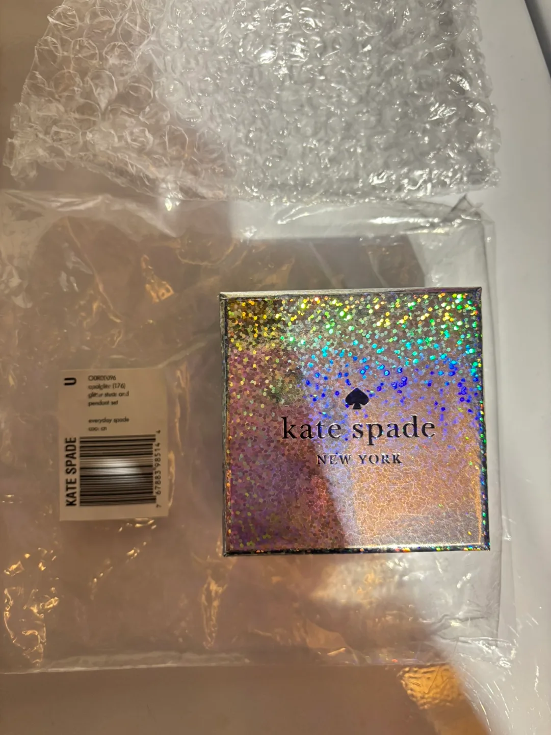 Kate Spade New York Opal Spade Pendant Necklace and Earring Set image indicator(4)