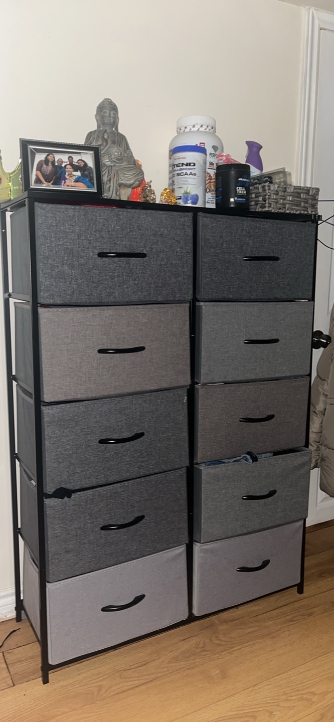 10-Drawer Fabric Storage Organizer