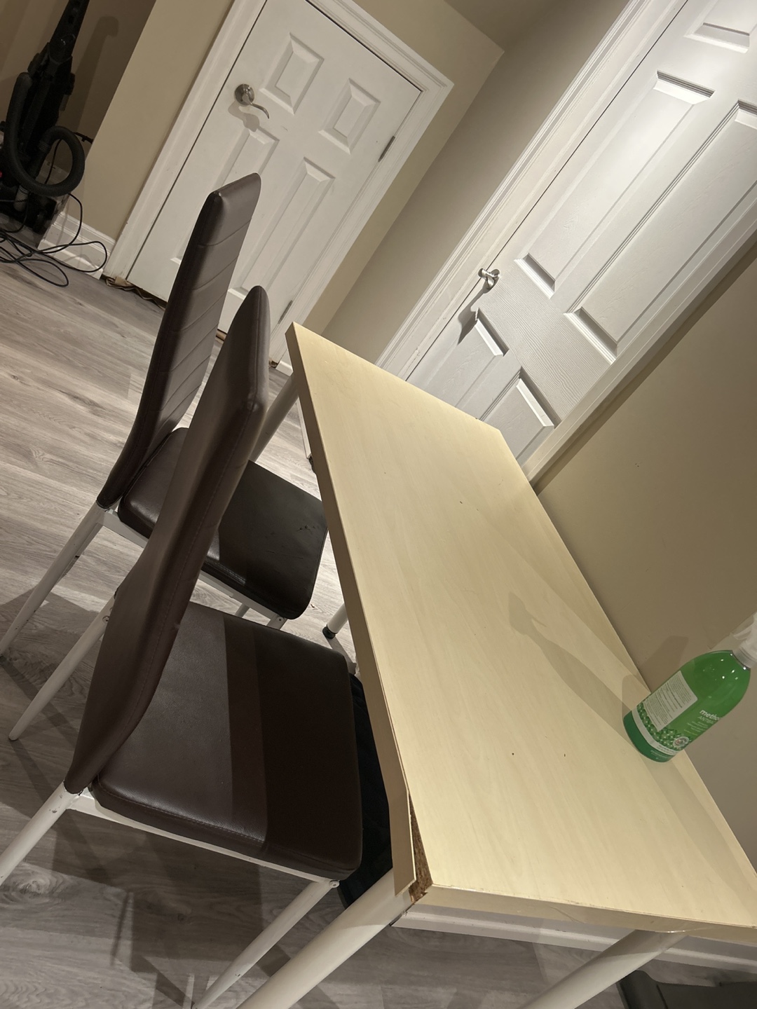 2 Chair and ikea table