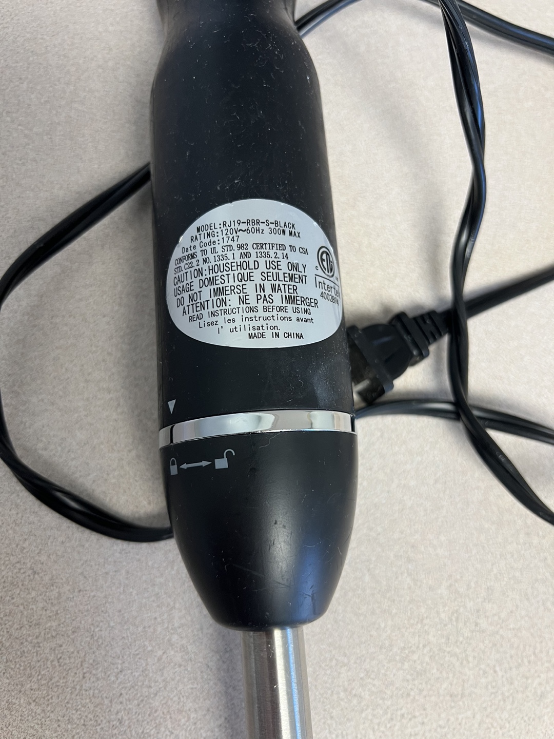 Thinkkitchen Immersion Blender - photo 3