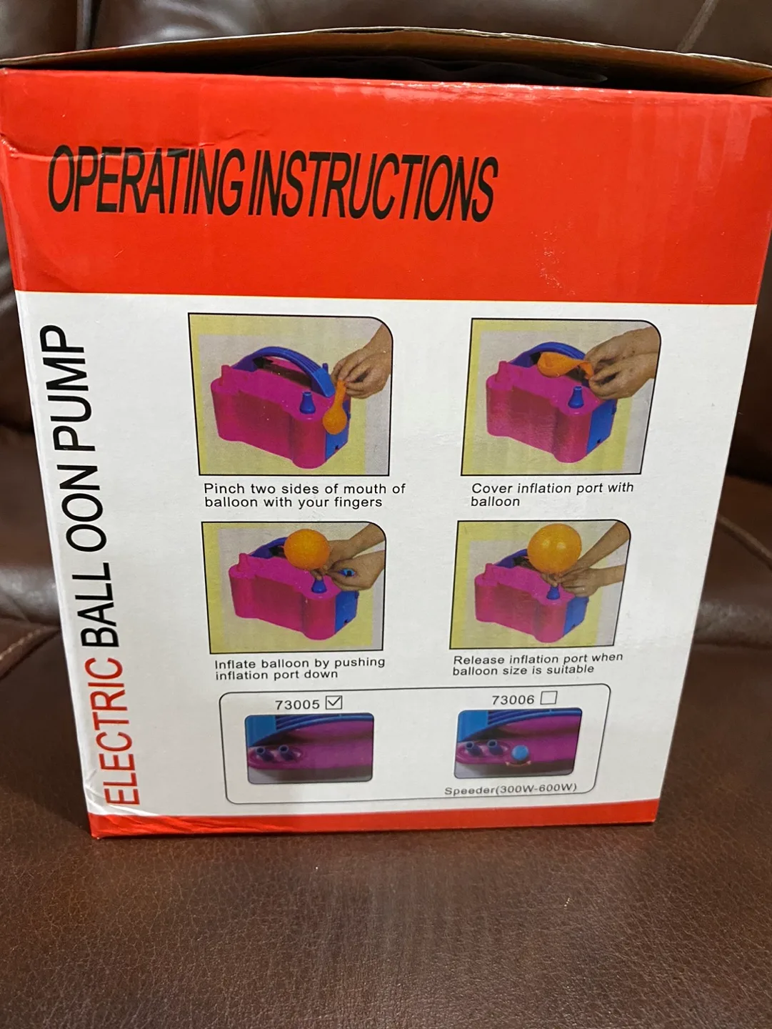 Electric Balloon Pump - For rent $5 image indicator(2)