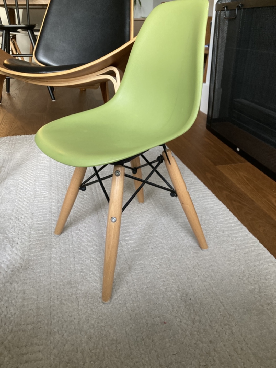 Kids' Eames-style Chair - Light Green - photo 2