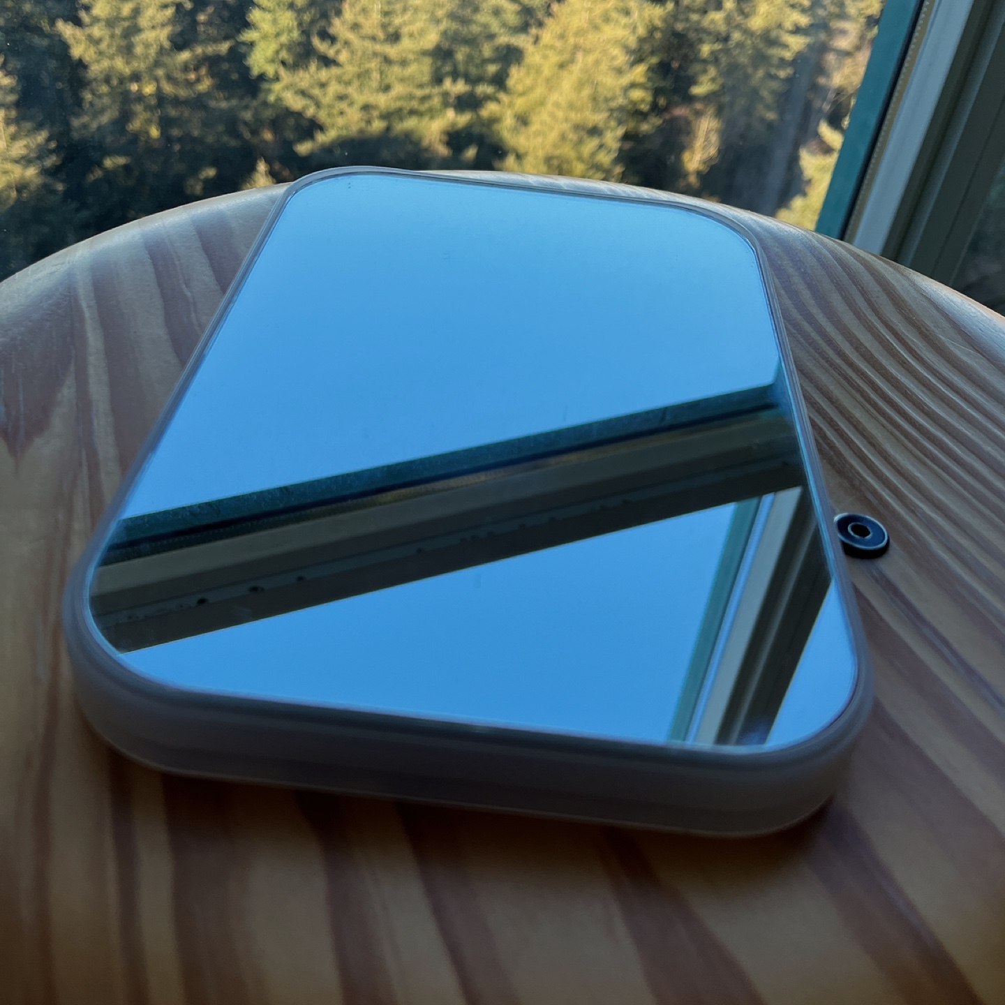 Portable Rectangular Vanity Mirror with Stand - photo 3
