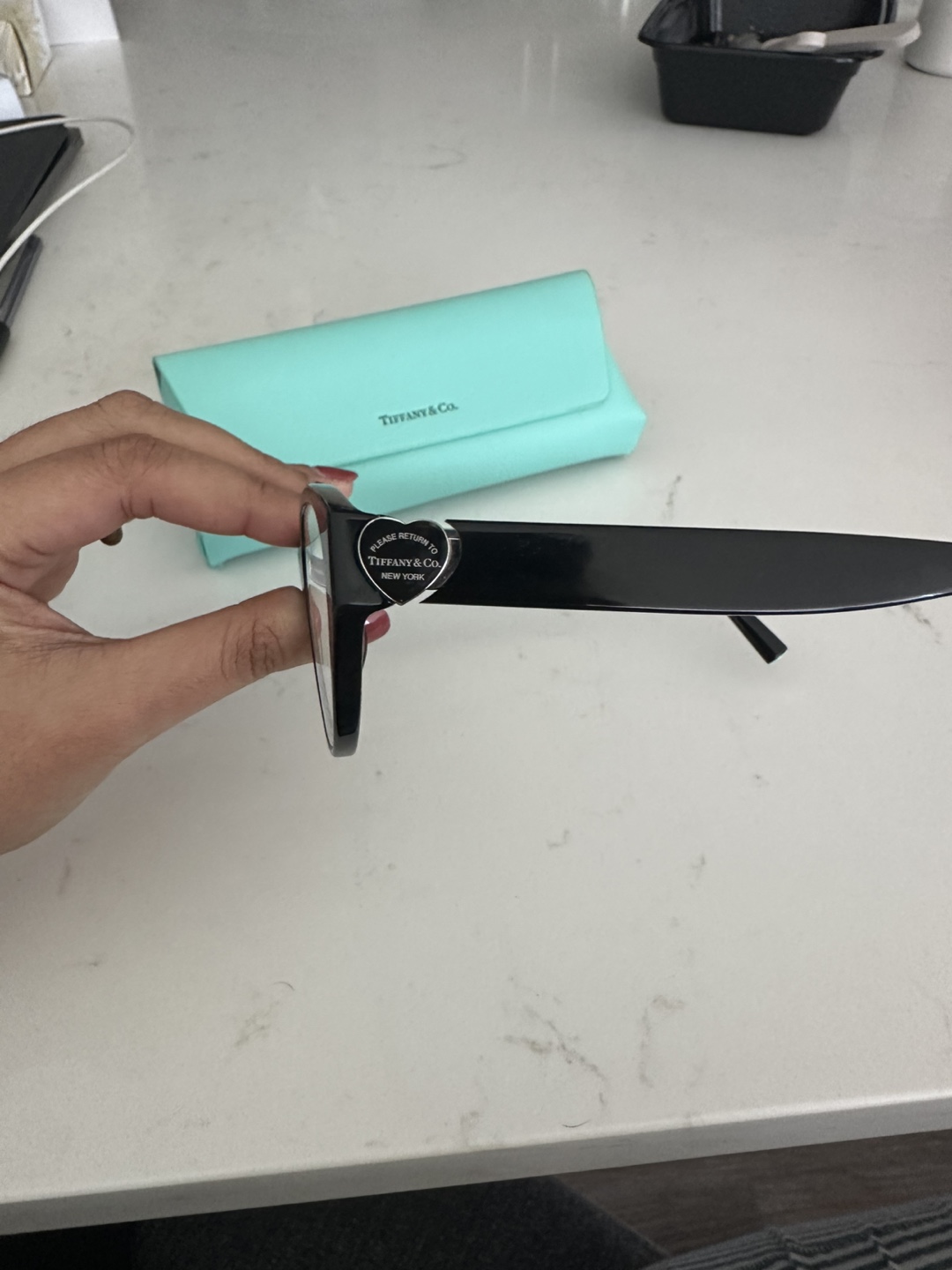 Tiffany & Co. Black Cat Eye Glasses - photo 3