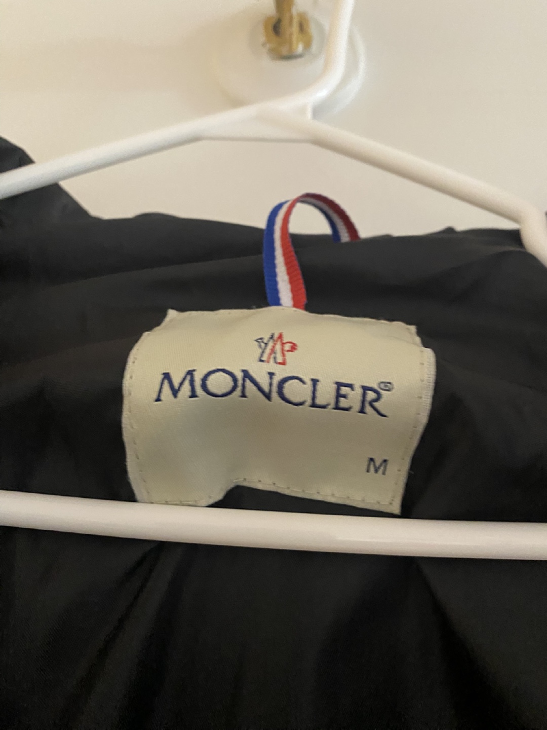Moncler Red Shiny Puffer Jacket Size M - photo 3